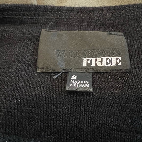 Black long skirt with slit Wilfred Free - Picture 3 of 3